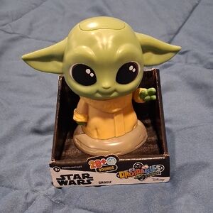 Star Wars Grogu Interactive Toy - Green and Yellow